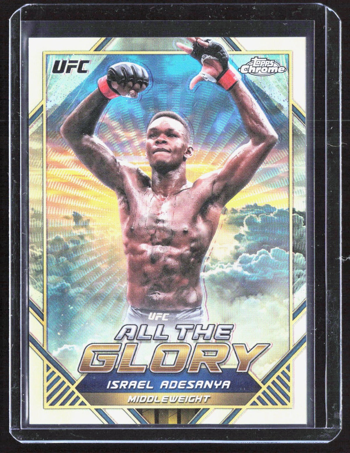 2024 Topps Chrome UFC - All the Glory Israel Adesanya ATG-5 UFC