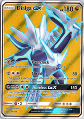 Dialga GX (Full Art) Ultra Rare SM - Ultra Prism 146/156 NM