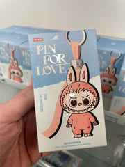 THE MONSTERS LABUBU PIN FOR LOVE SERIES-Vinyl Plush Pendant Blind Box (N-Z)