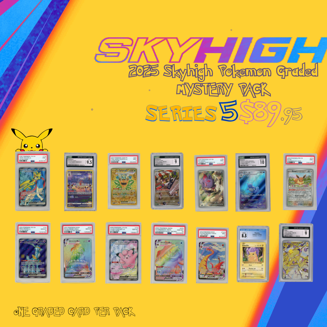 2026 Skyhigh Pokemon Graded Series 5 Mystery Pack