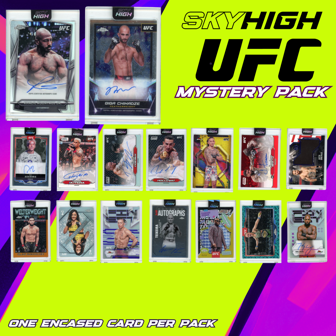 2025 Skyhigh Cards Encased UFC Vol 9 Mystery Pack