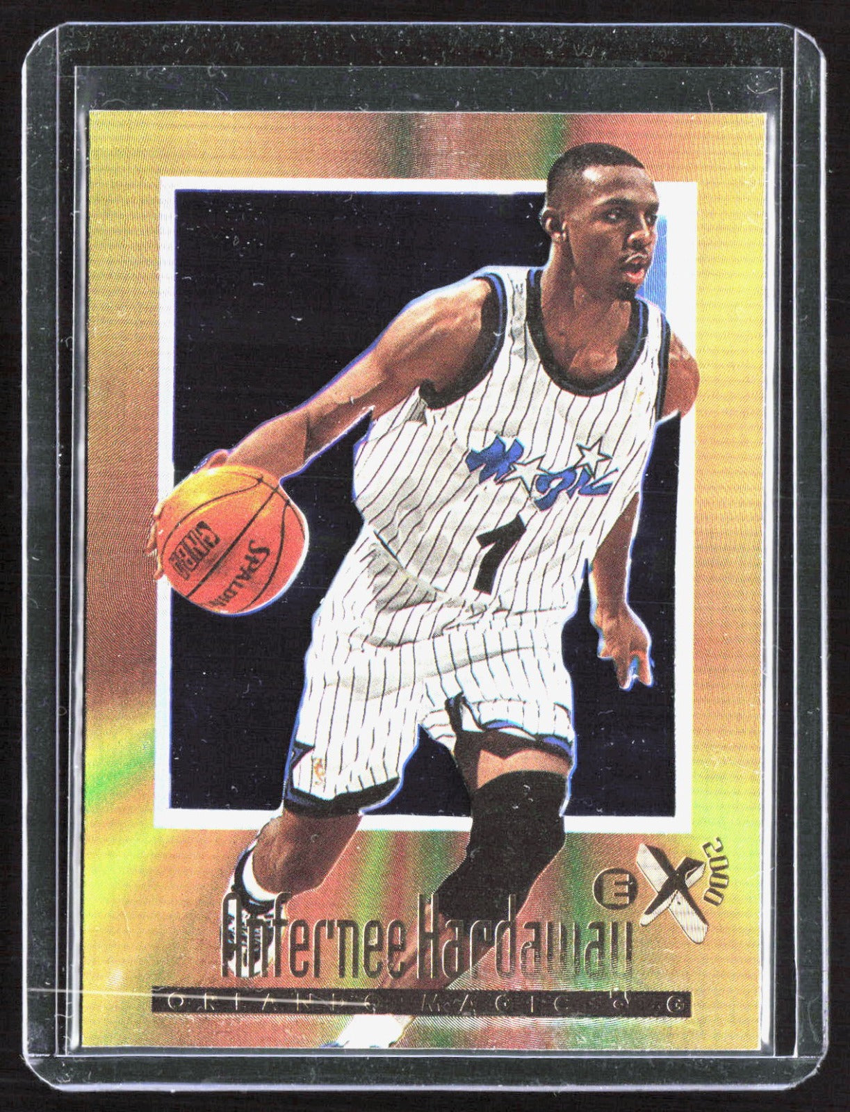 1996-97 E-X2000 Anfernee Hardaway 51 Basketball Orlando Magic