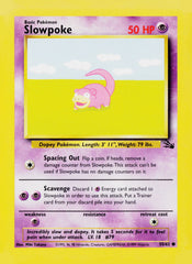 Slowpoke Unlimited Fossil 55/62 LP