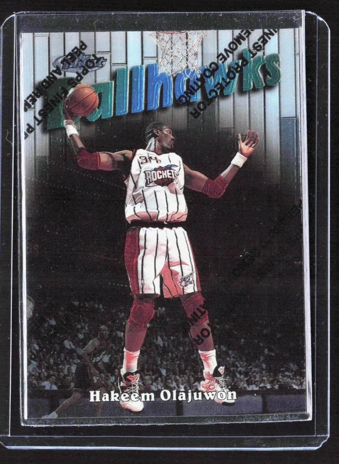 1997-98 Finest Hakeem Olajuwon 131 Basketball Houston Rockets