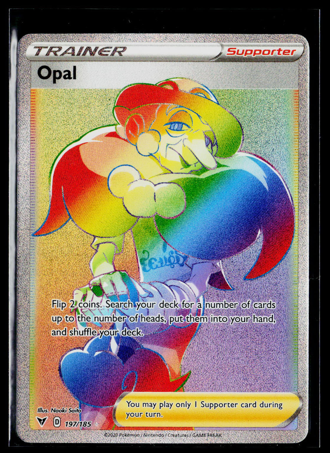 Opal (Secret) Holo SWSH04: Vivid Voltage 197/185 NM