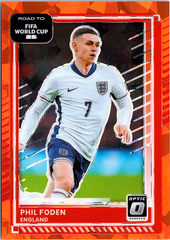 2025-26 Donruss Road to FIFA World Cup - Orange Phil Foden 69 /99 England