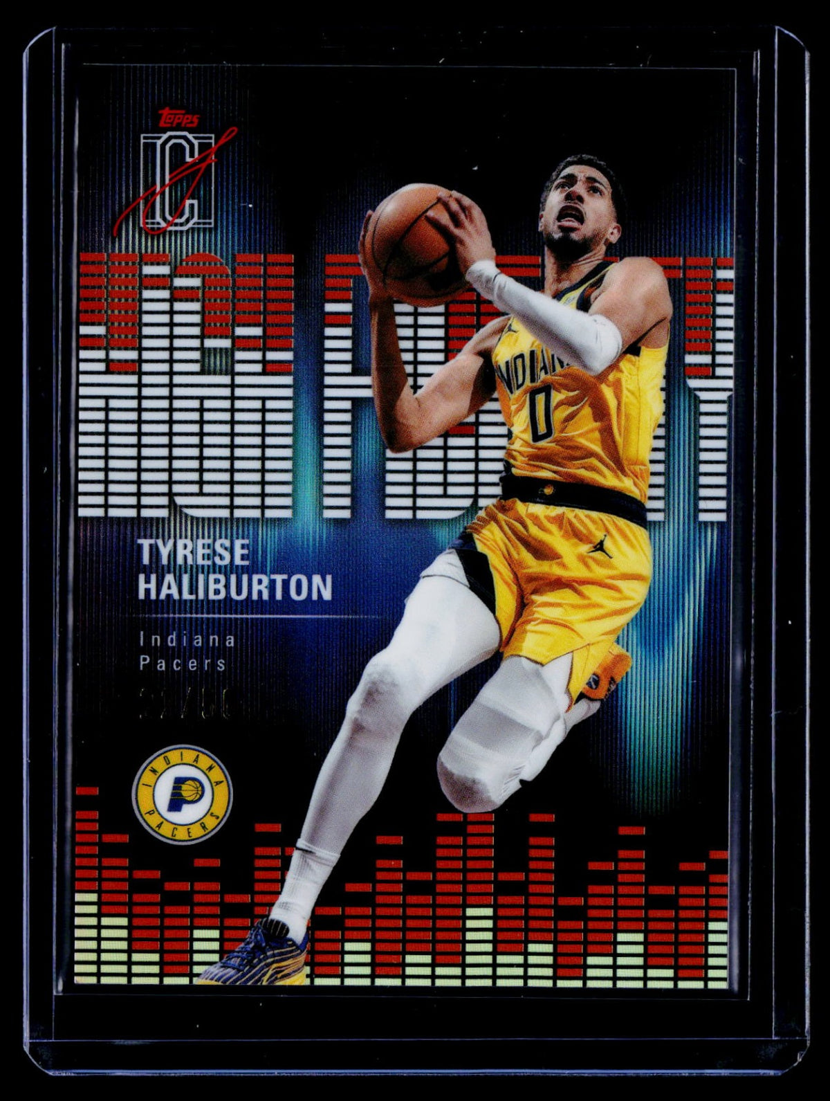 Tyrese Haliburton Topps Signature Class - High Fidelity HF-30 /50 NM