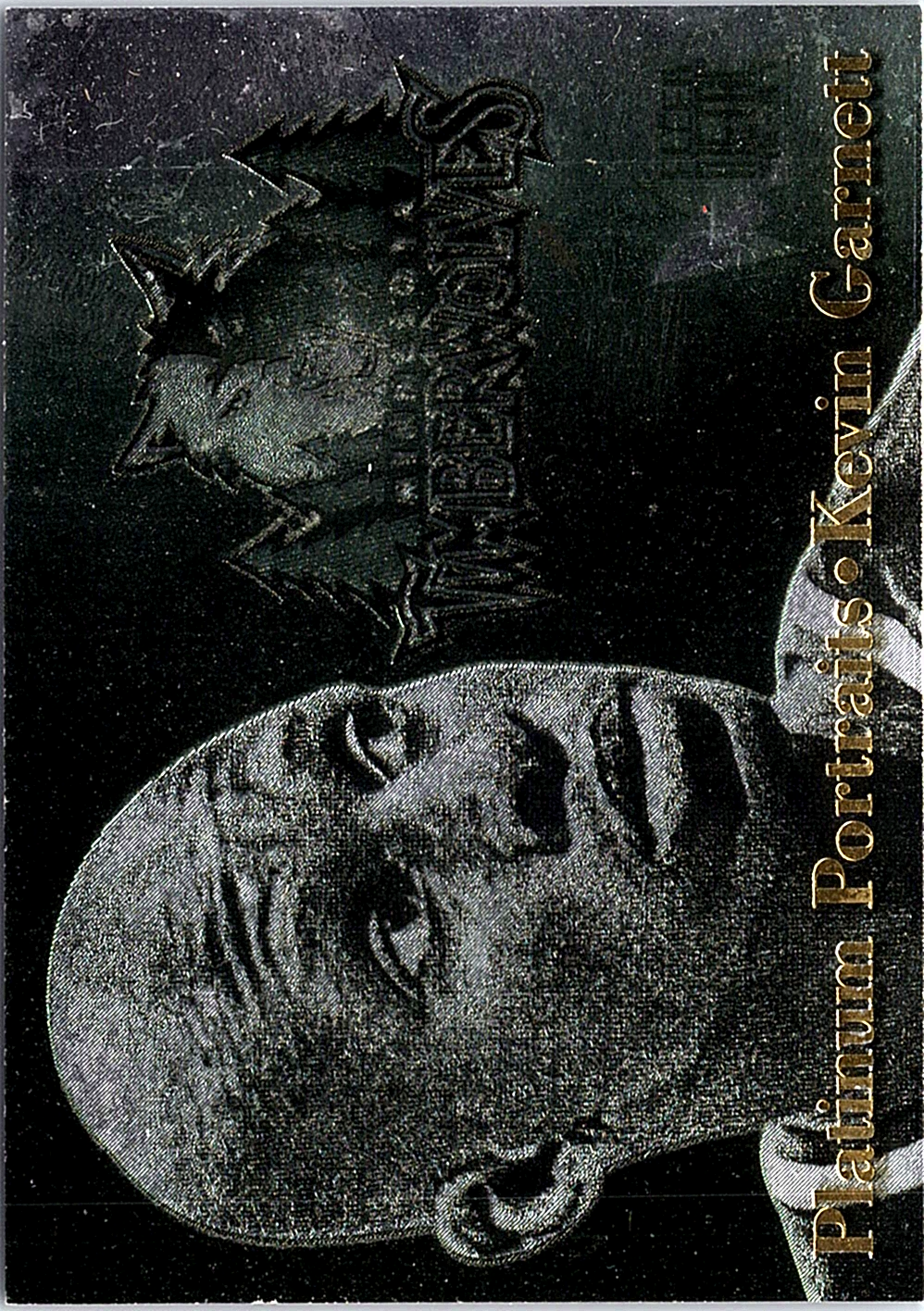 1996-97 Metal - Platinum Portraits Kevin Garnett 2 Minnesota Timberwolves