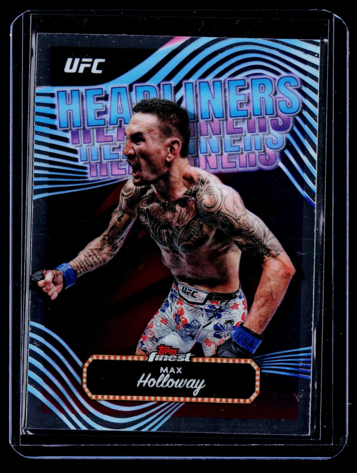 Max Holloway Topps Finest UFC - Headliners HDL-6 NM