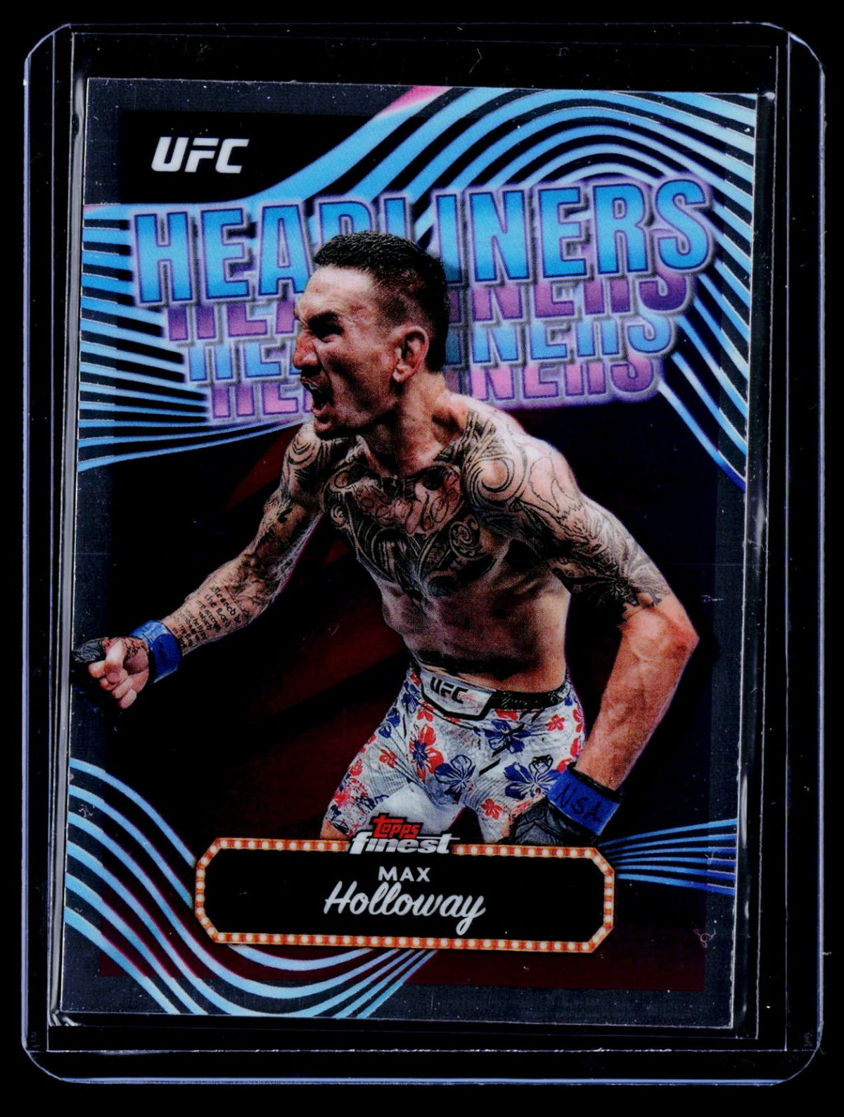 Max Holloway Topps Finest UFC - Headliners HDL-6 NM