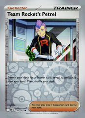 Team Rocket's Petrel DRI Reverse Holo NM