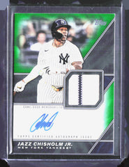 2026 Topps - Major League Materials Auto Green(Series One) Jazz Chisholm Jr /99