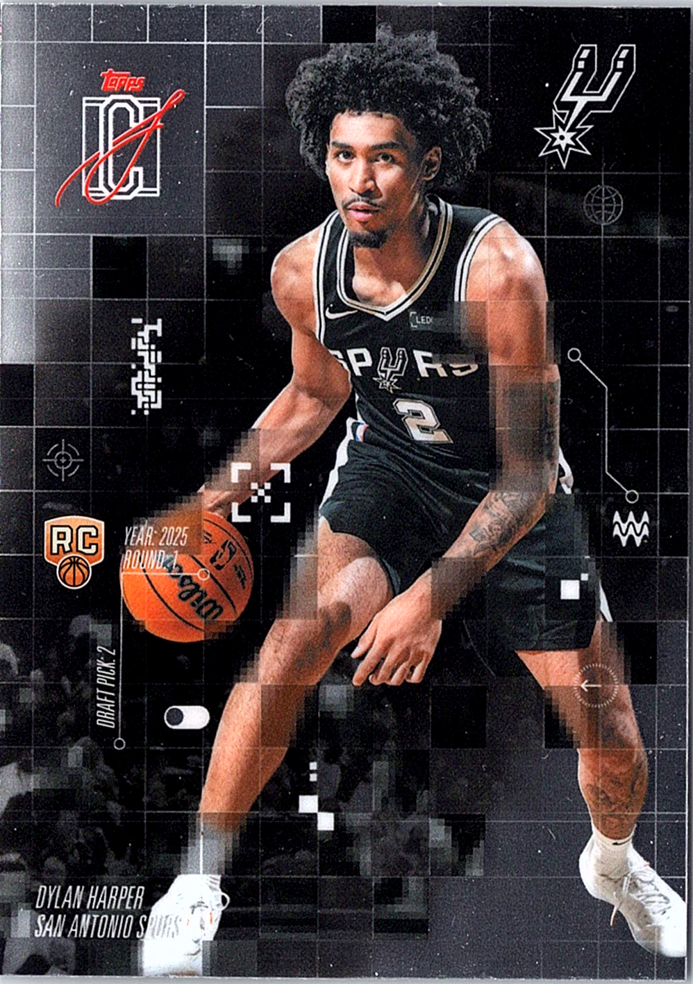 2025-26 Topps Chrome - Go Time Dylan Harper GT-17 Basketball San Antonio Spurs