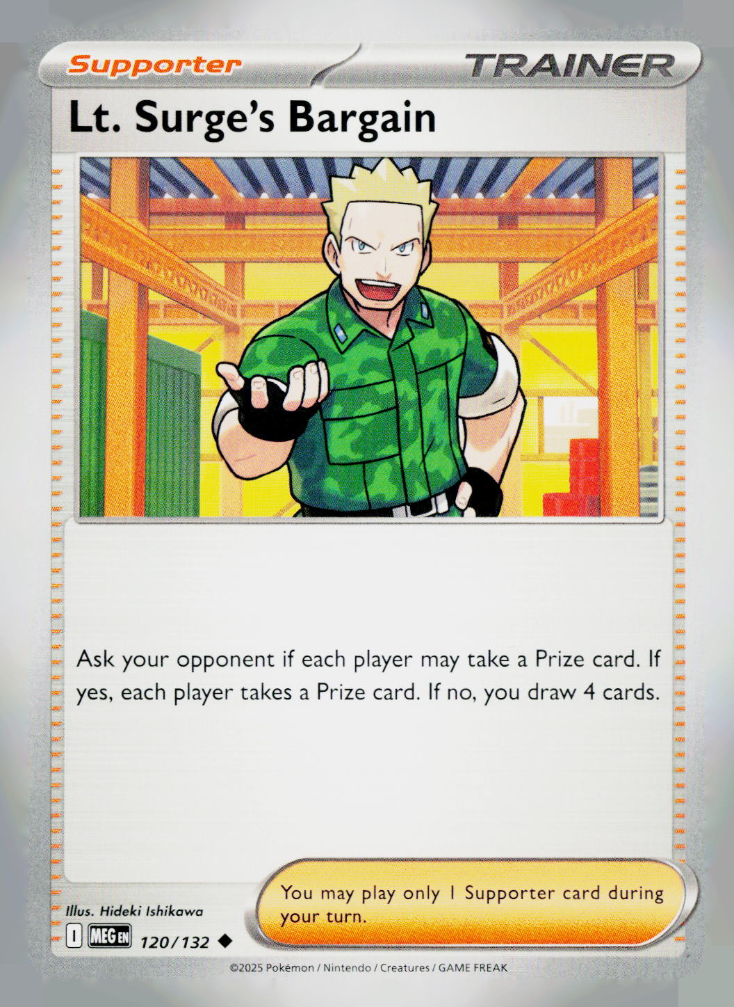 Lt. Surge's Bargain MEG 120/132 NM