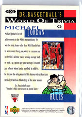1994-95 Upper Deck #402 Michael Jordan Michael Jordan He's Back Reprints