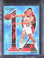 1996 Fleer USA John Stockton 20 Basketball USA