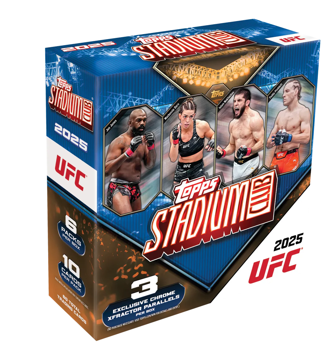 2025 Topps Stadium Club UFC Mega Box