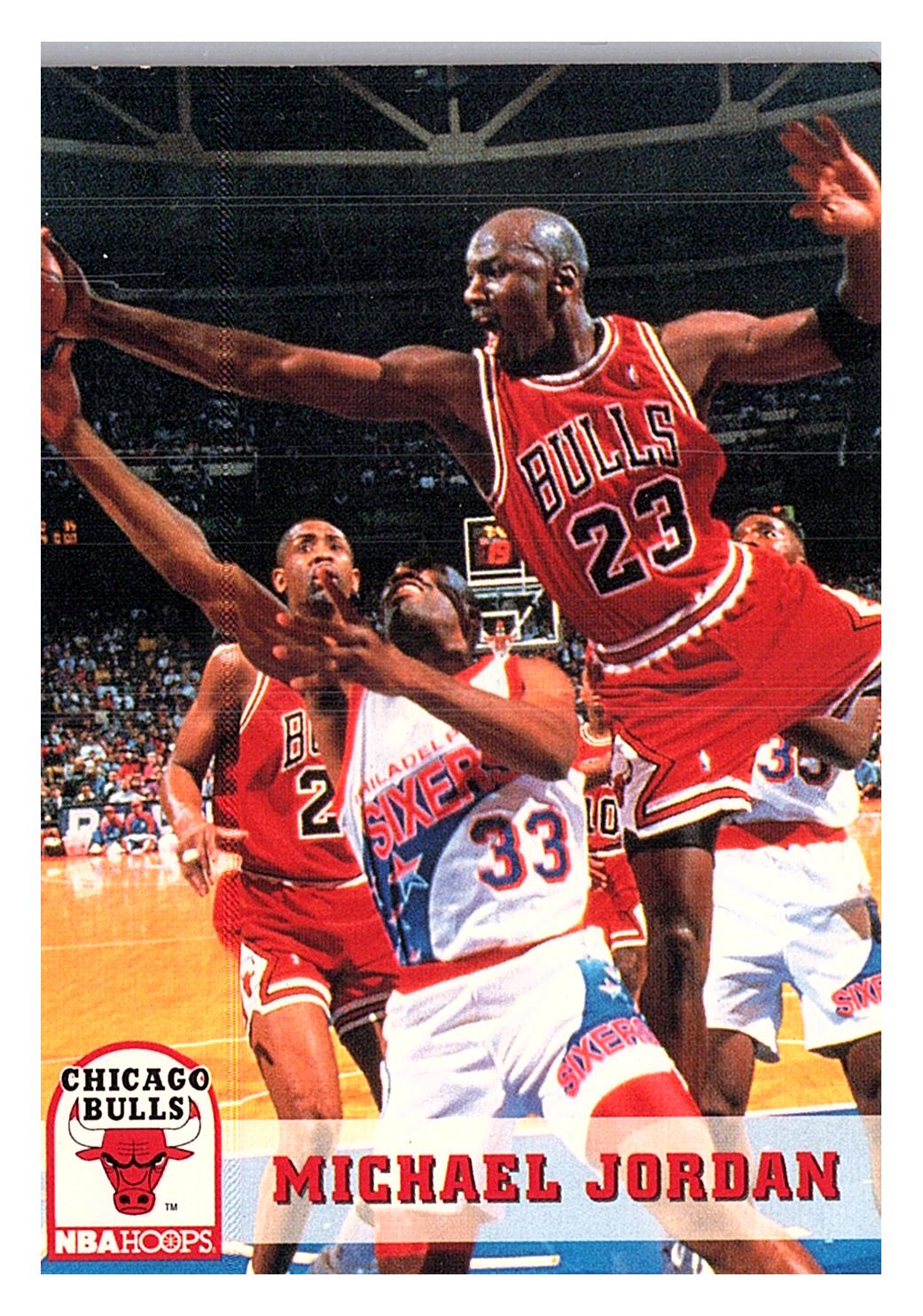 1993-94 Hoops #28 Michael Jordan