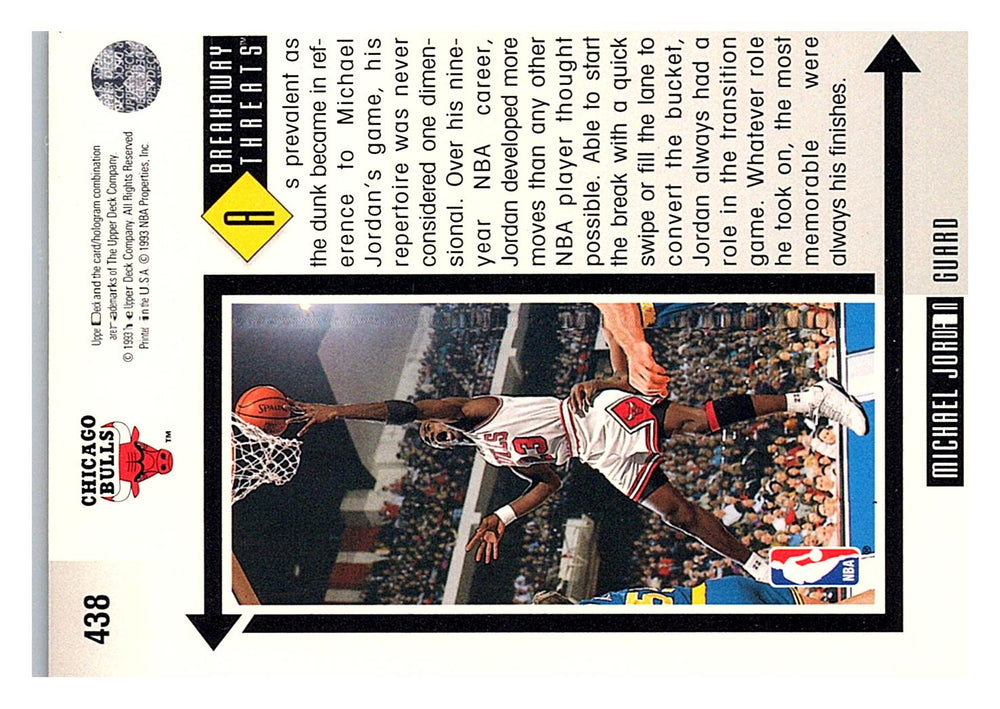 1993-94 Upper Deck #438 Michael Jordan