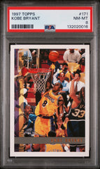 1997 Topps #171 Kobe Bryant PSA 8