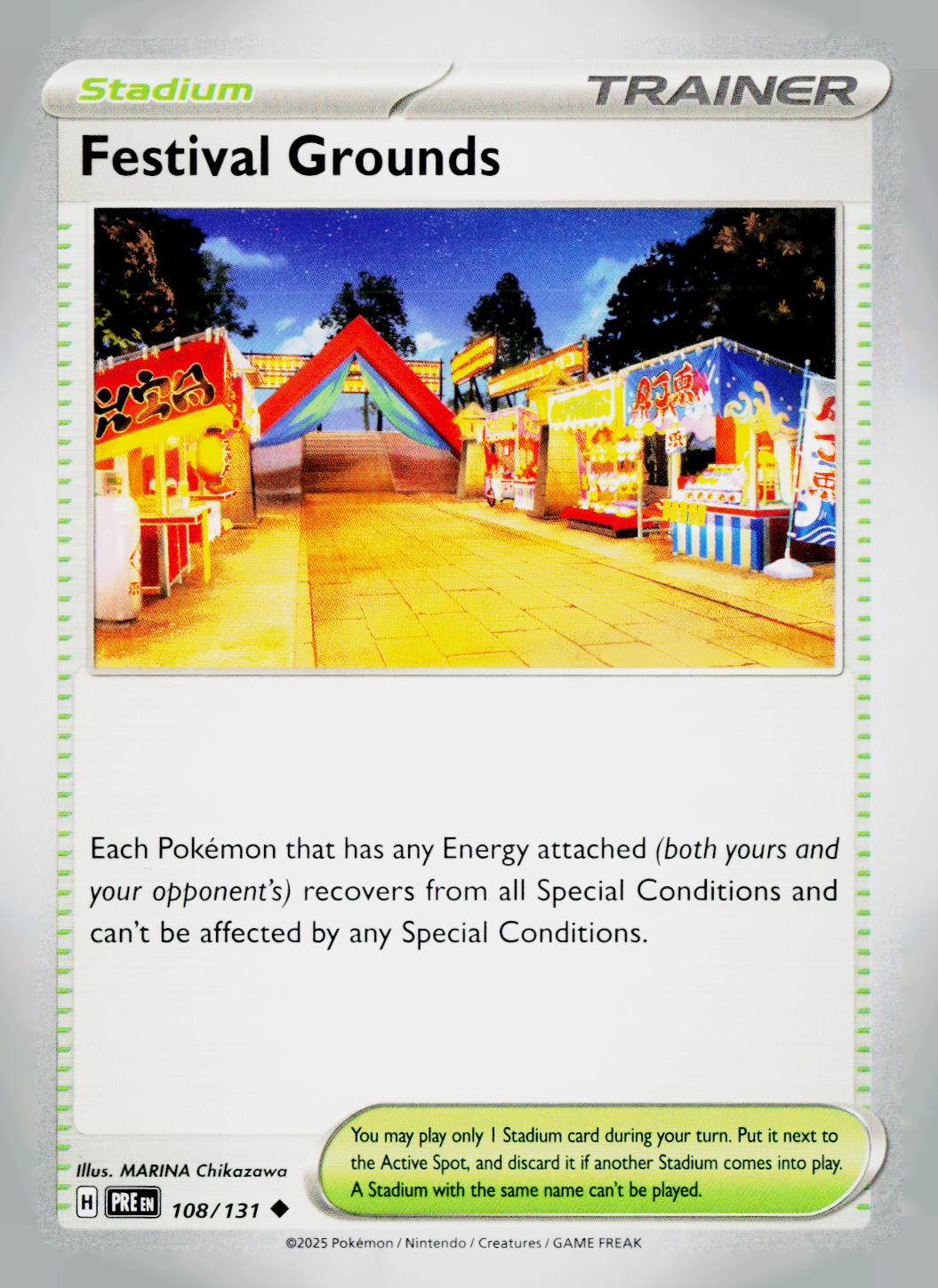 Festival Grounds PRE 108/131 NM