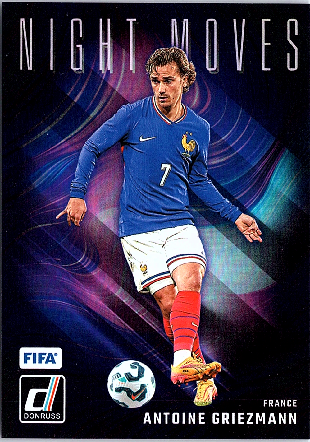 2024-25 Donruss - Night Moves Antoine Griezmann 17 Soccer France