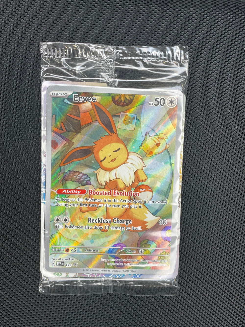 Pokemon Prismatic Evolutions SVP 173 Eevee Promo Sealed TCG NM / M
