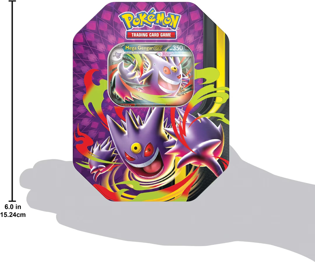Pokemon Trading Card Game: Mega Moonlit Tin - Assorted