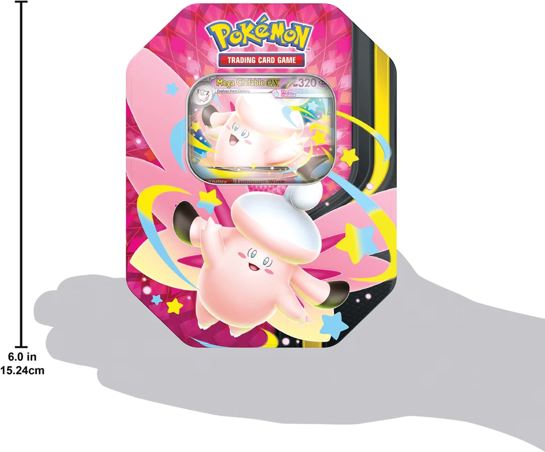Pokemon Trading Card Game: Mega Moonlit Tin - Assorted