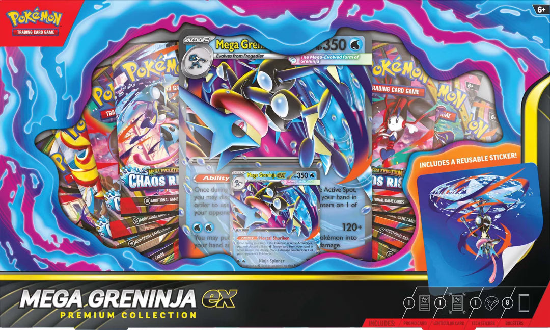 Pokemon Trading Card Game: Mega Greninja Ex Premium Collection