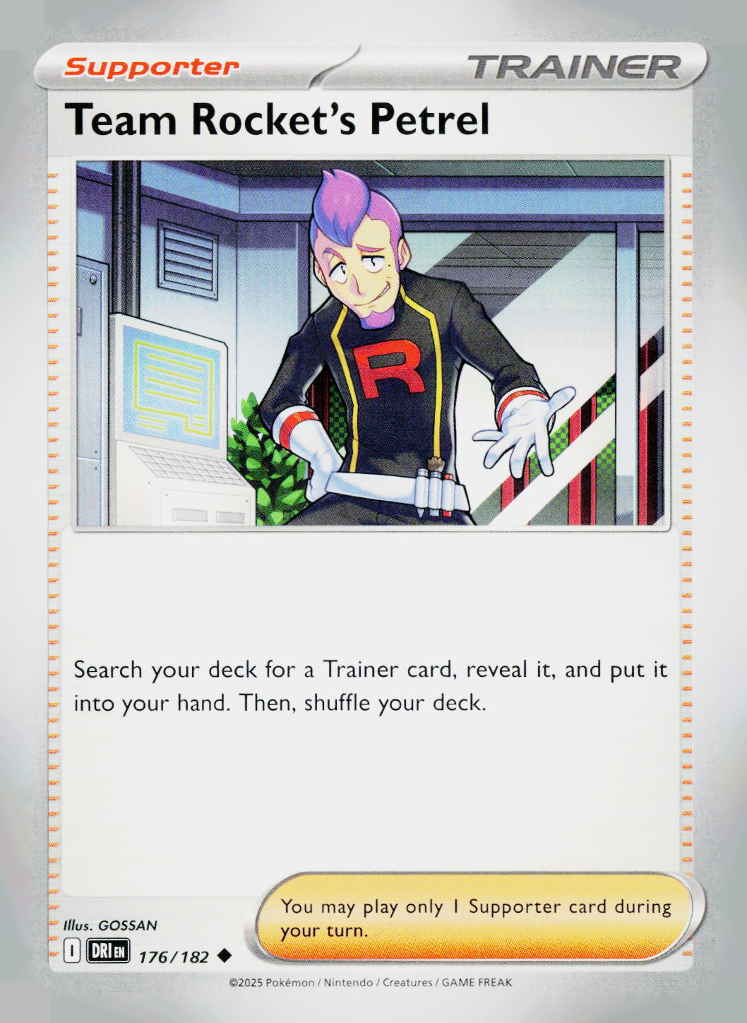 Team Rocket's Petrel DRI 176/182 NM