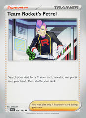 Team Rocket's Petrel DRI 176/182 NM