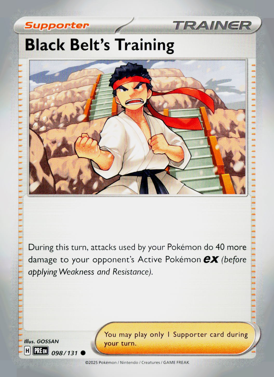 Black Belt's Training PRE 098/131 NM