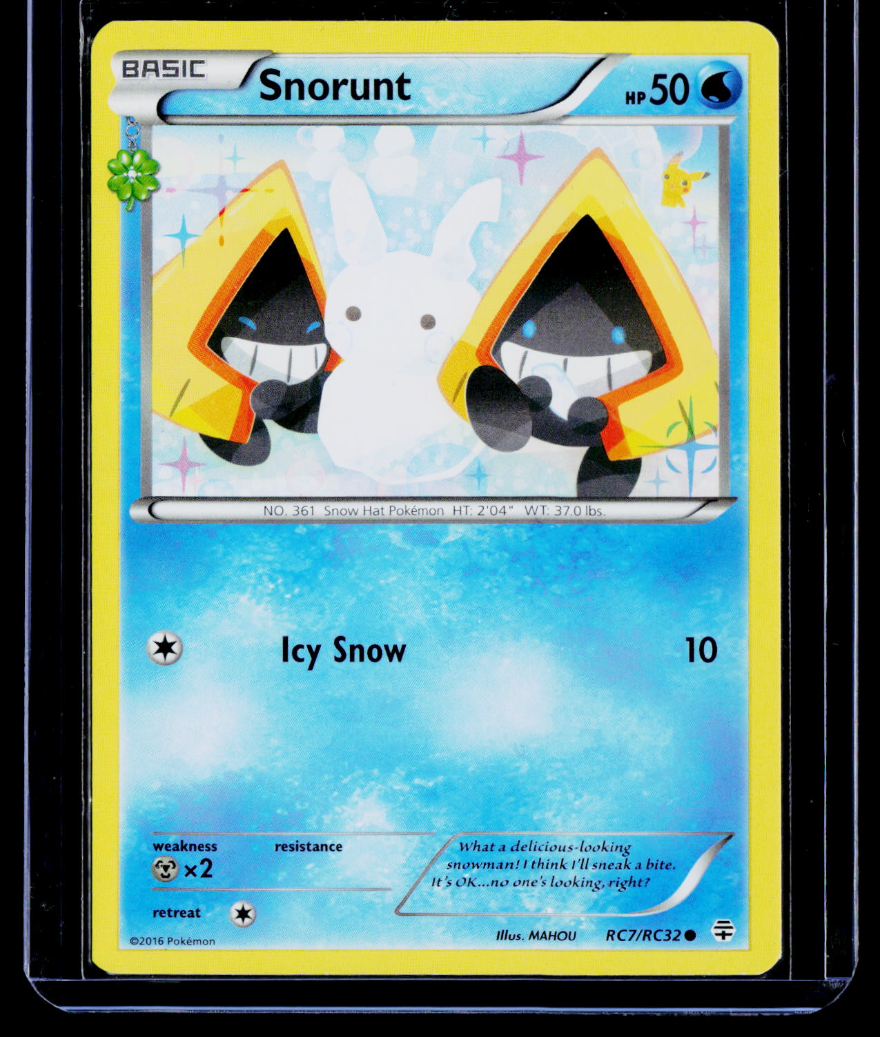 Snorunt Generations: Radiant Collection RC7/RC32 NM
