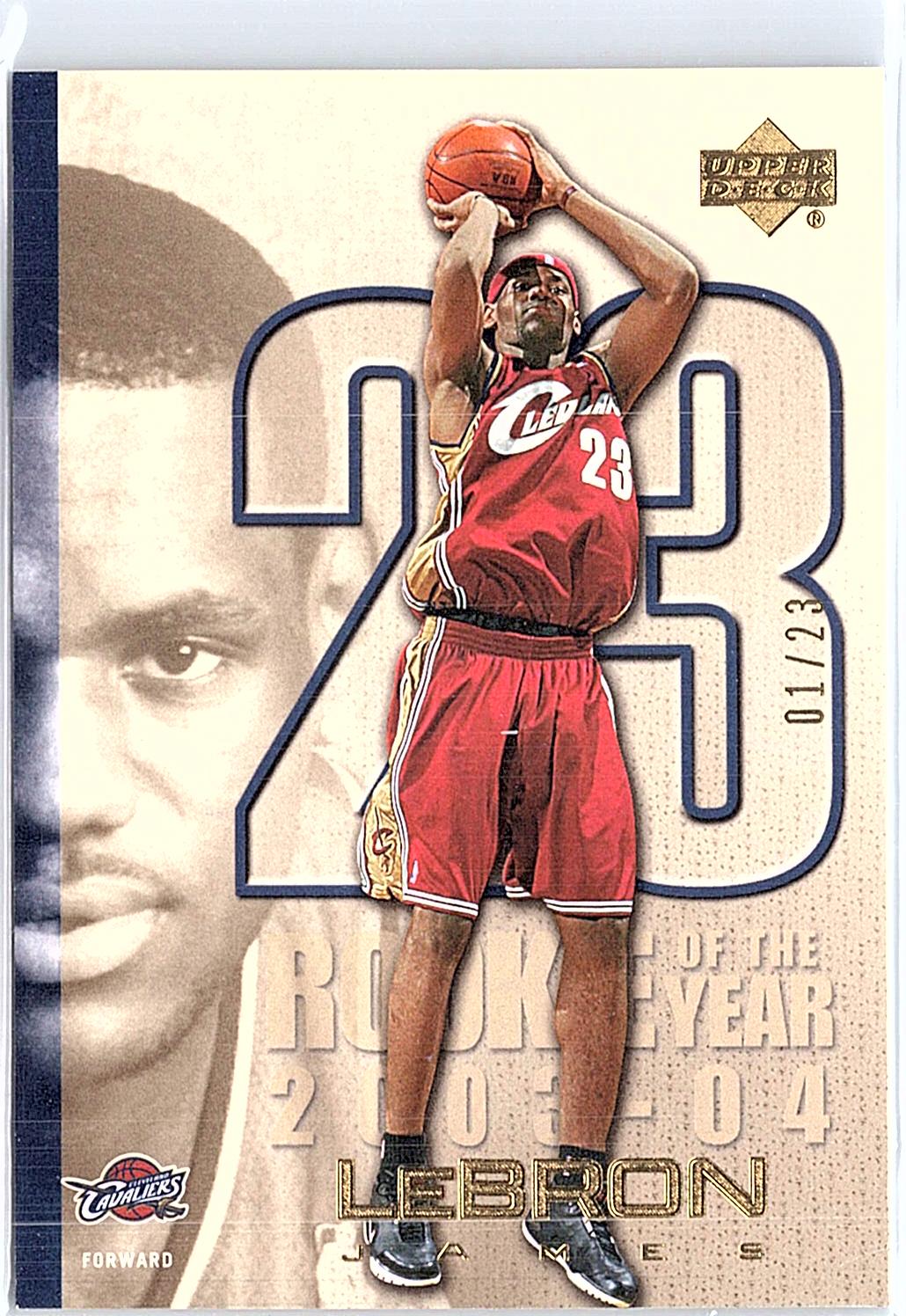 2005-06 Upper Deck #LJ14 LeBron James LeBron James Gold #/23