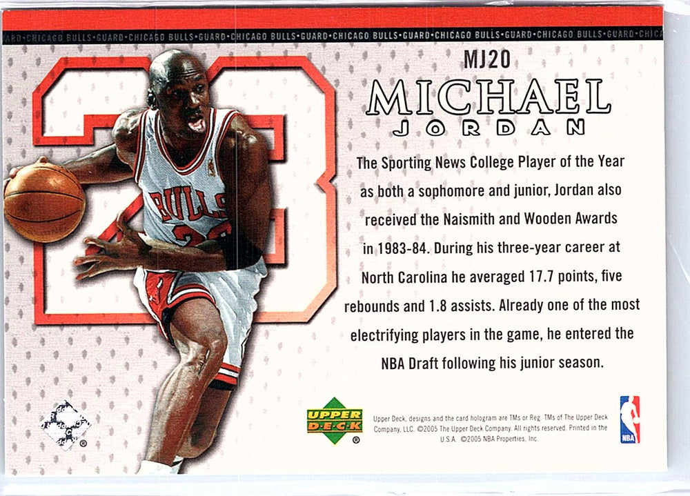 2005-06 Upper Deck #MJ20 Michael Jordan Michael Jordan