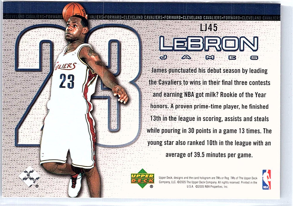 2005-06 Upper Deck #LJ45 LeBron James LeBron James