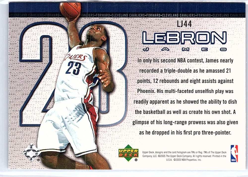 2005-06 Upper Deck #LJ44 LeBron James LeBron James