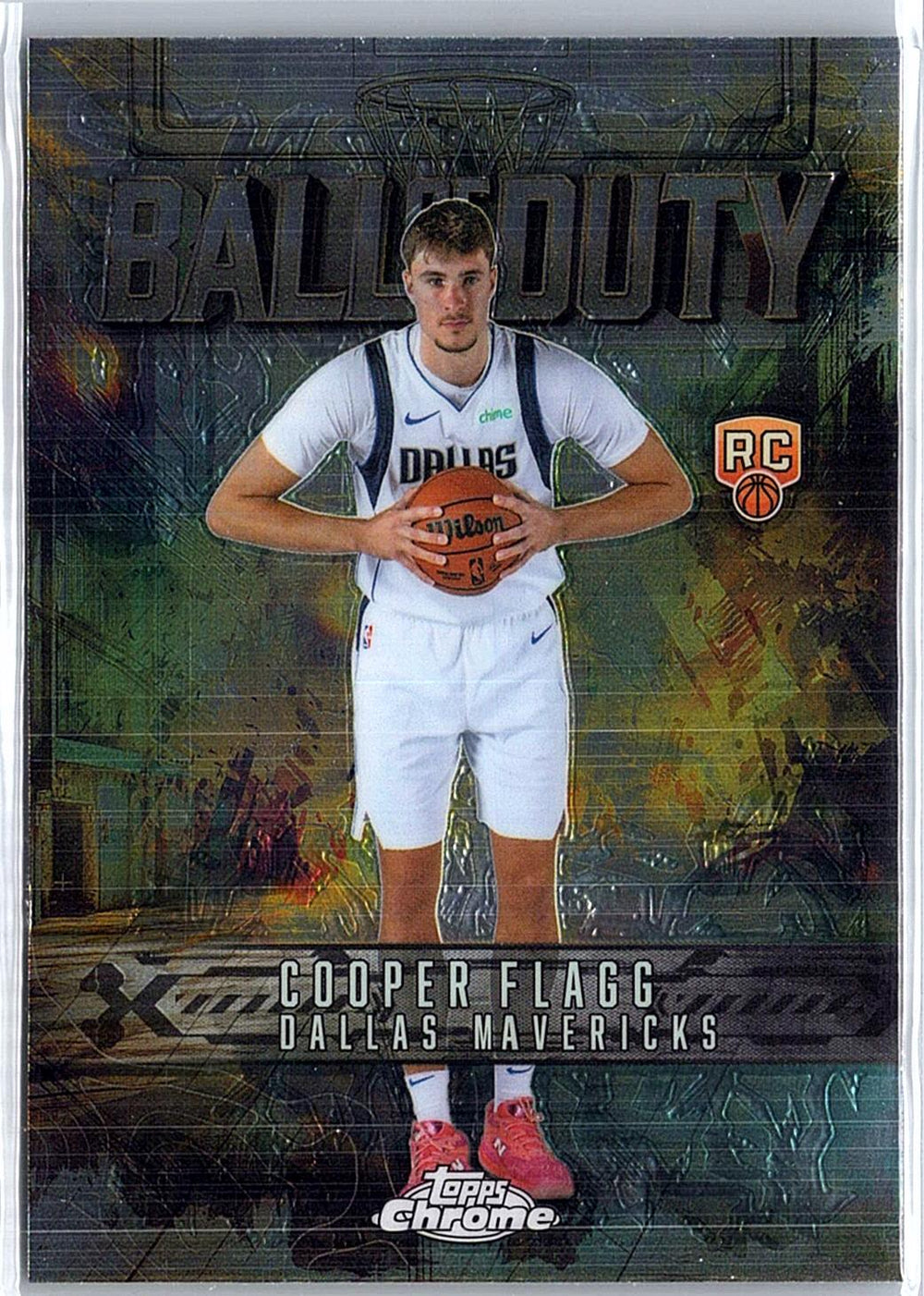 2025-26 Topps Chrome #BD-21 Cooper Flagg Ball of Duty