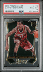 2013 Panini Select #178 G.Antetokounmpo PSA 10