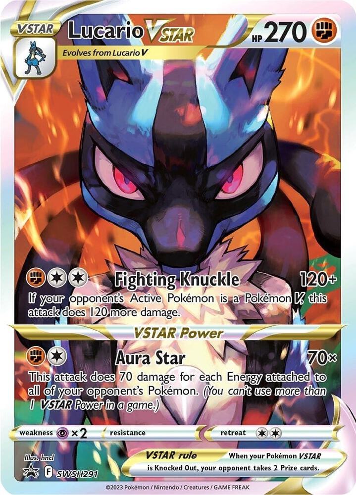 Lucario VSTAR Promo SWSH: Sword & Shield Promo Cards SWSH291 NM