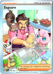 Saguaro Special Illustration Rare SV02: Paldea Evolved 270/193 NM