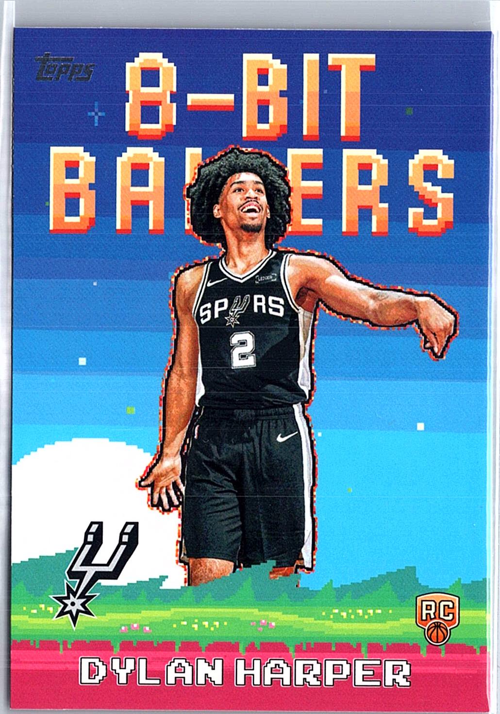 2025-26 Topps #8B-32 Dylan Harper 8-Bit Ballers