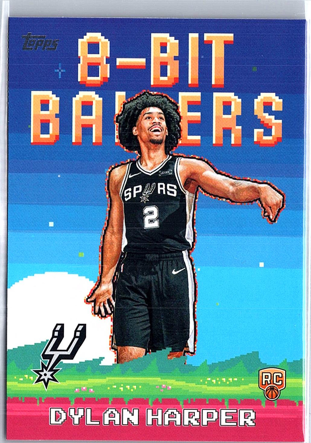 2025-26 Topps #8B-32 Dylan Harper 8-Bit Ballers