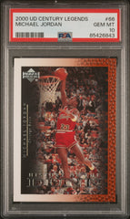 1999 Upper Deck Legends #66 Michael Jordan PSA 10