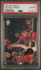 1994 Upper Deck Mj Rare Air #72 Michael Jordan Rare Air PSA 10
