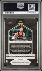 2023 Panini Mosaic #238 Victor Wembanyama Silver PSA 9
