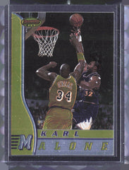 1996-97 Bowman's Best Karl Malone 55 Basketball Utah Jazz