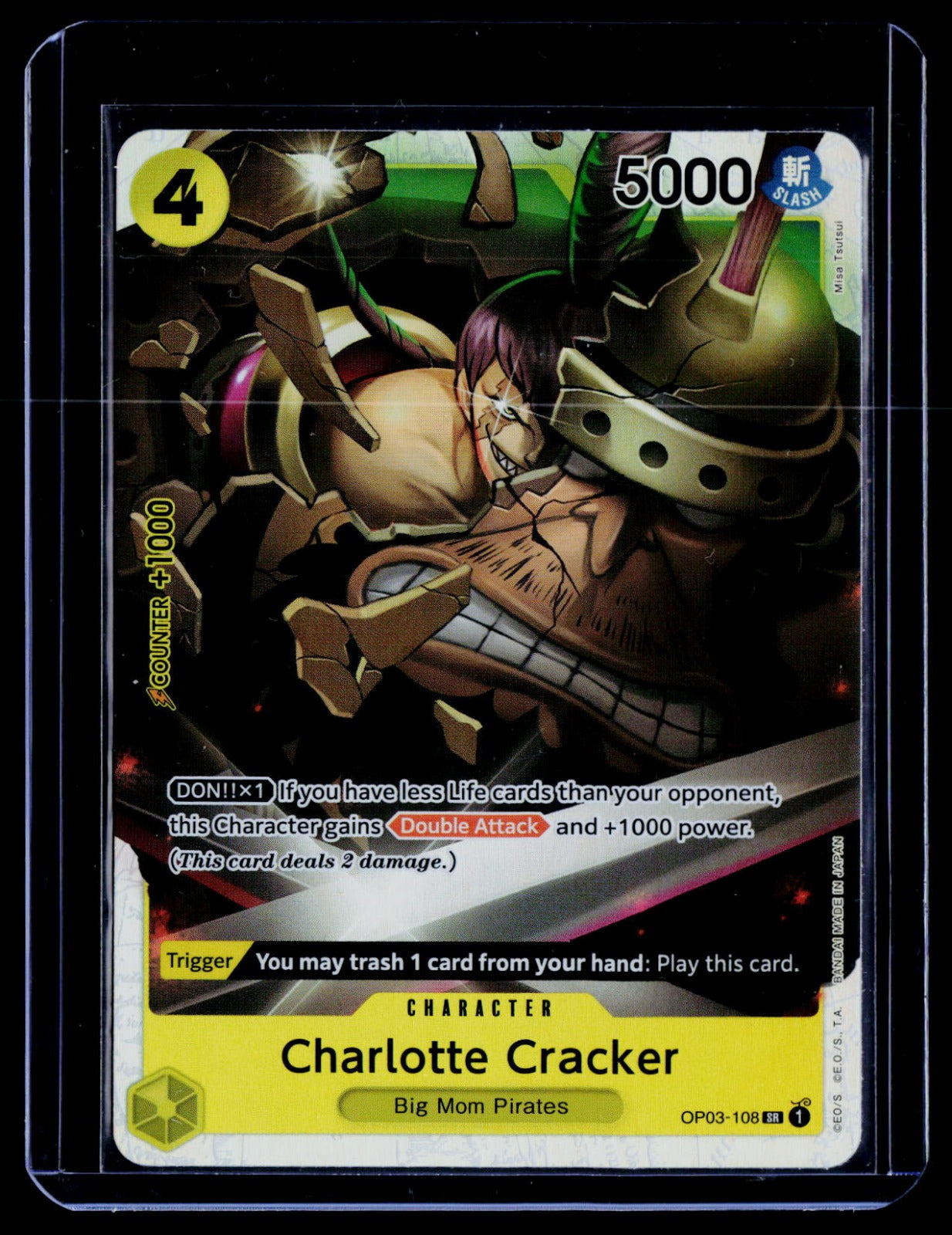 Charlotte Cracker OP03 Foil NM