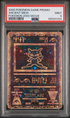 2000 Pokemon Game Movie Ancient Mew Pokemon 2000 Movie PSA 9